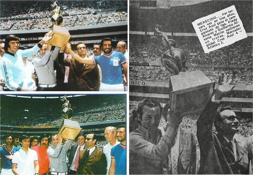 . Quinto Titulo de Liga 19731974 Cruz Azul Tricampeón
