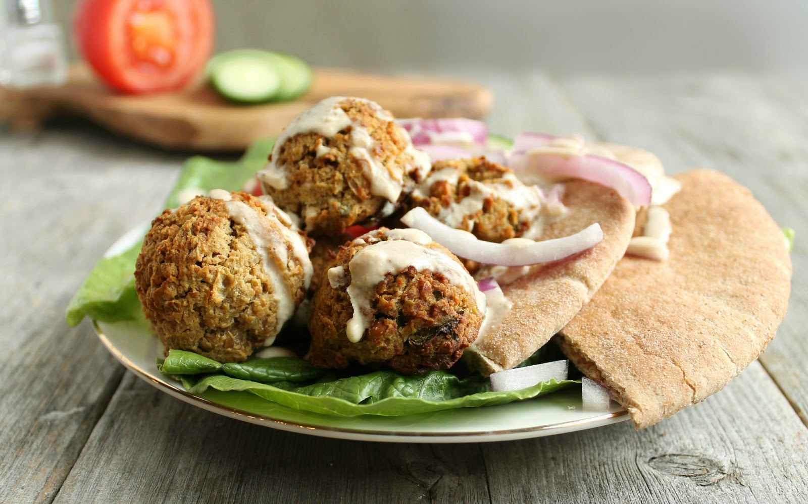 Hungry Couple Oven "Fried" Falafel