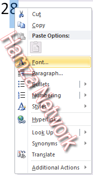 How to write equations on word