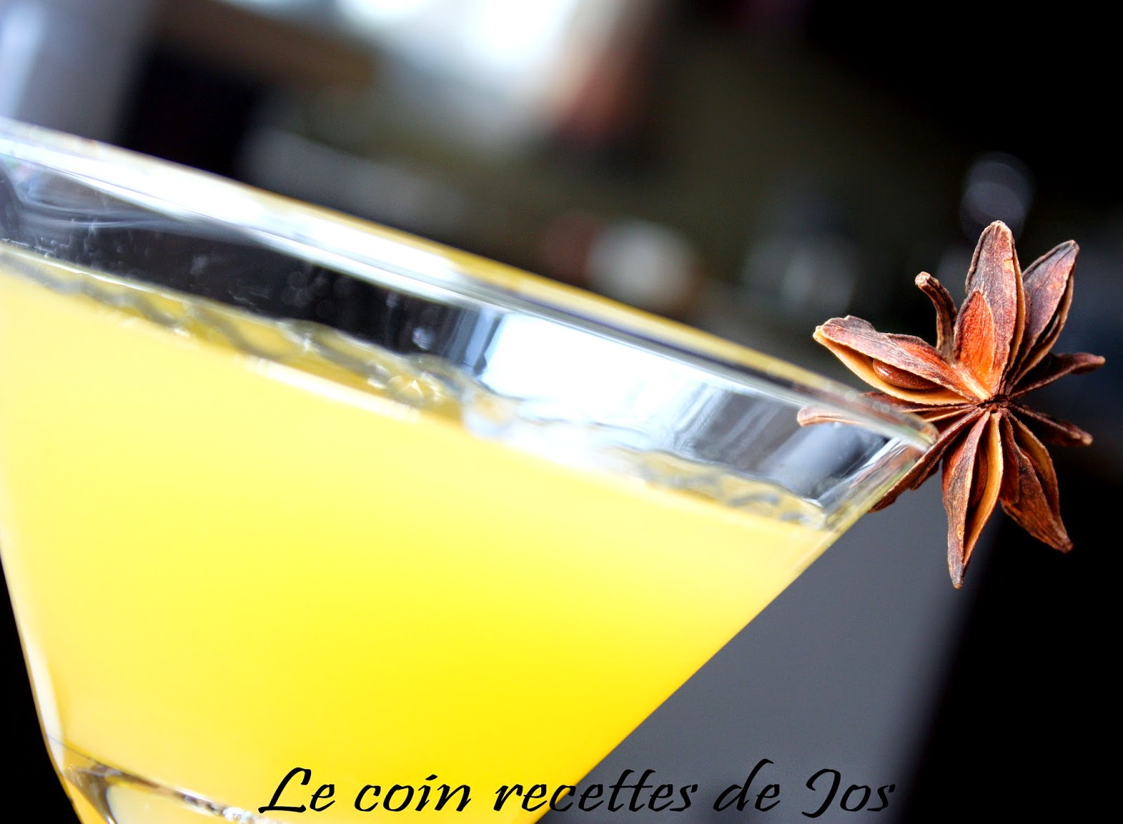 Le coin recettes de Jos COCKTAIL ANISÉ