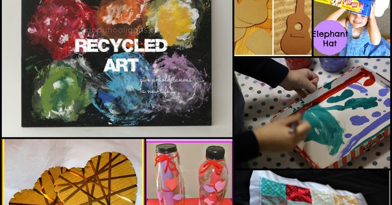 The Good Long Road: Kid's Co-Op: Recycled Crafts