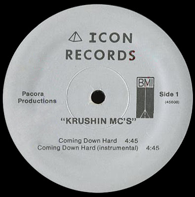 Krushin MC’s ‎– Coming Down Hard (VLS) (1987) (320 kbps)
