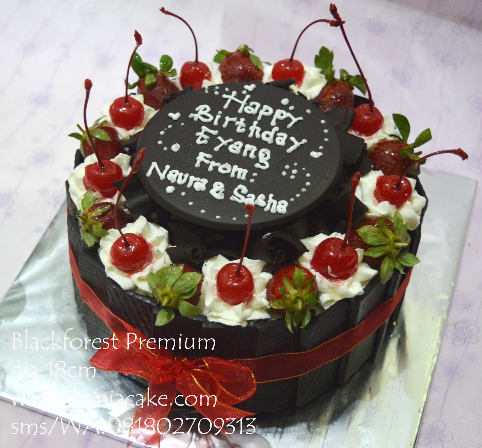 [Premium Cake Jogja] Blackforest Premium Mba Retna Bogor Home Made