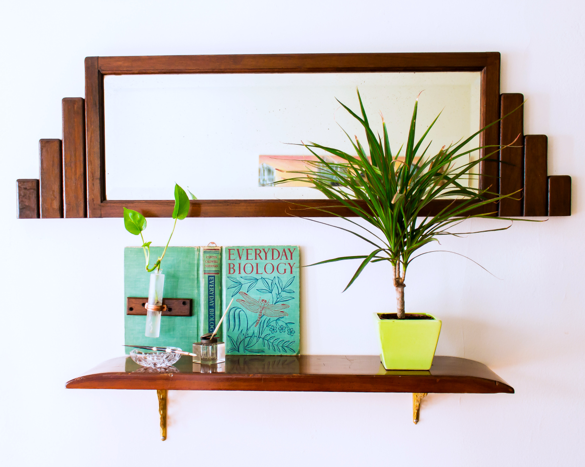 Repurpose Old drawer and dresser mirror the ReFab Diaries