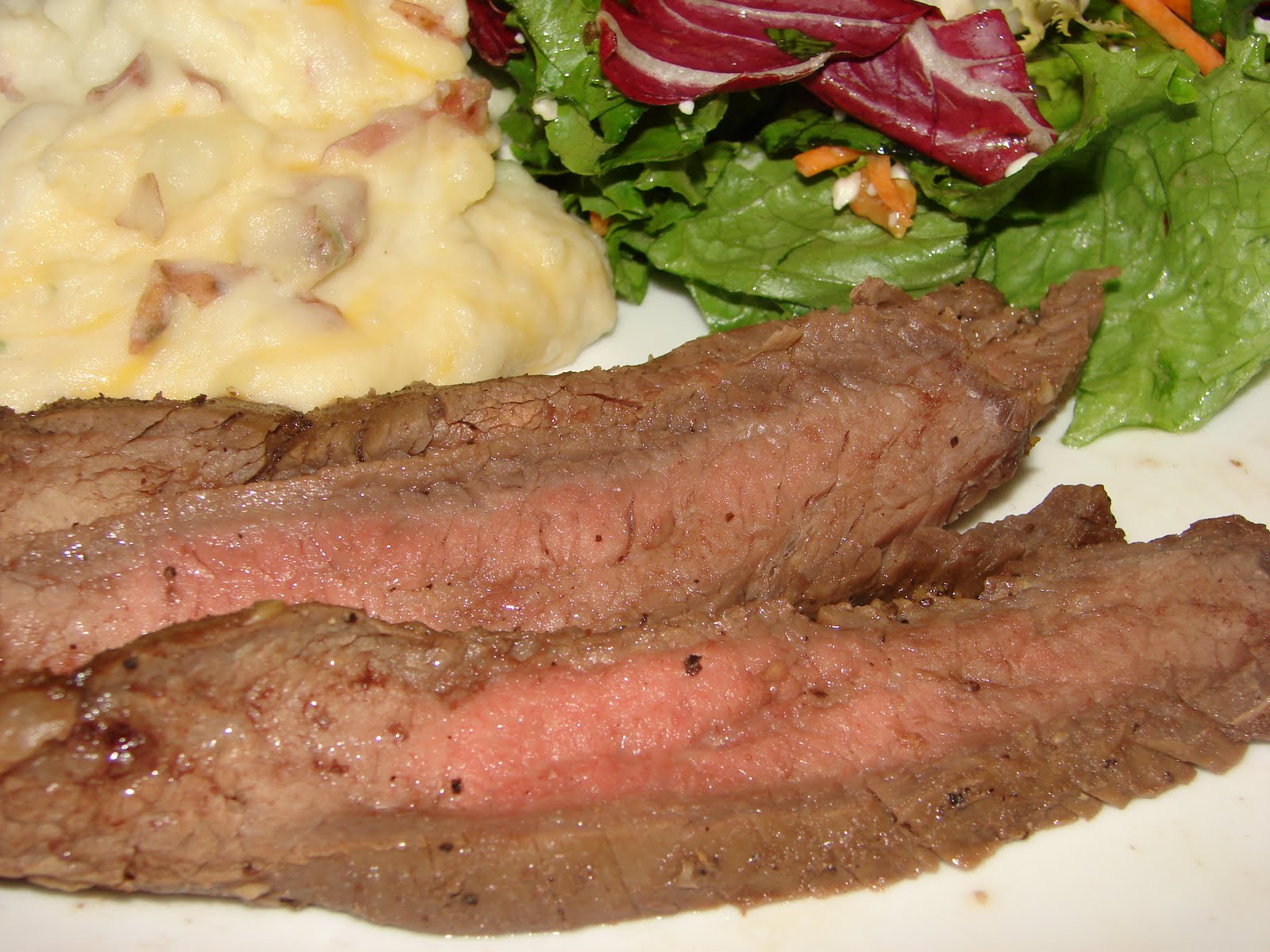 A Bear in the Kitchen Broiled Flank Steak