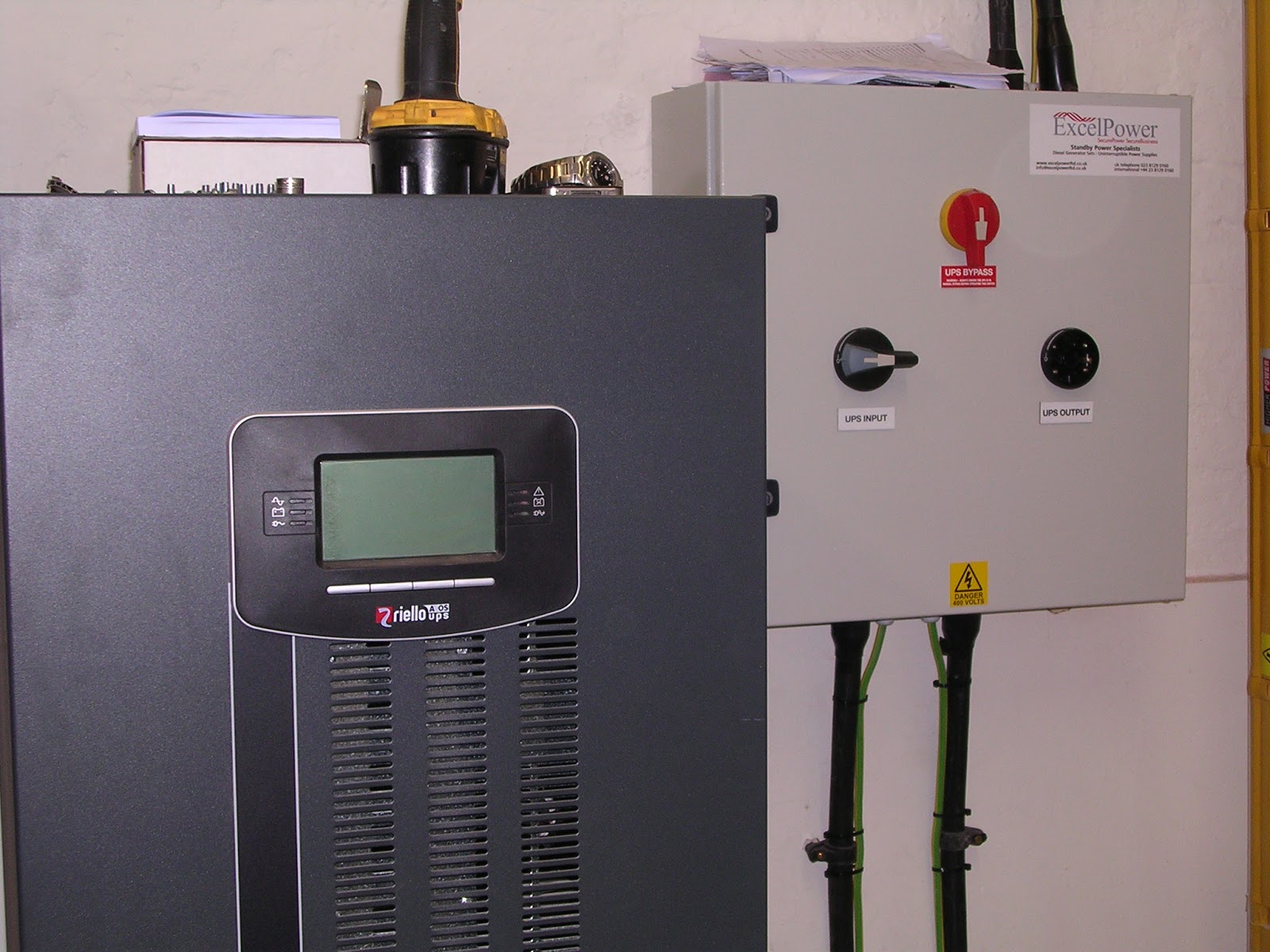 Generator and UPS installations Standby Power UK 60kVA Riello UPS