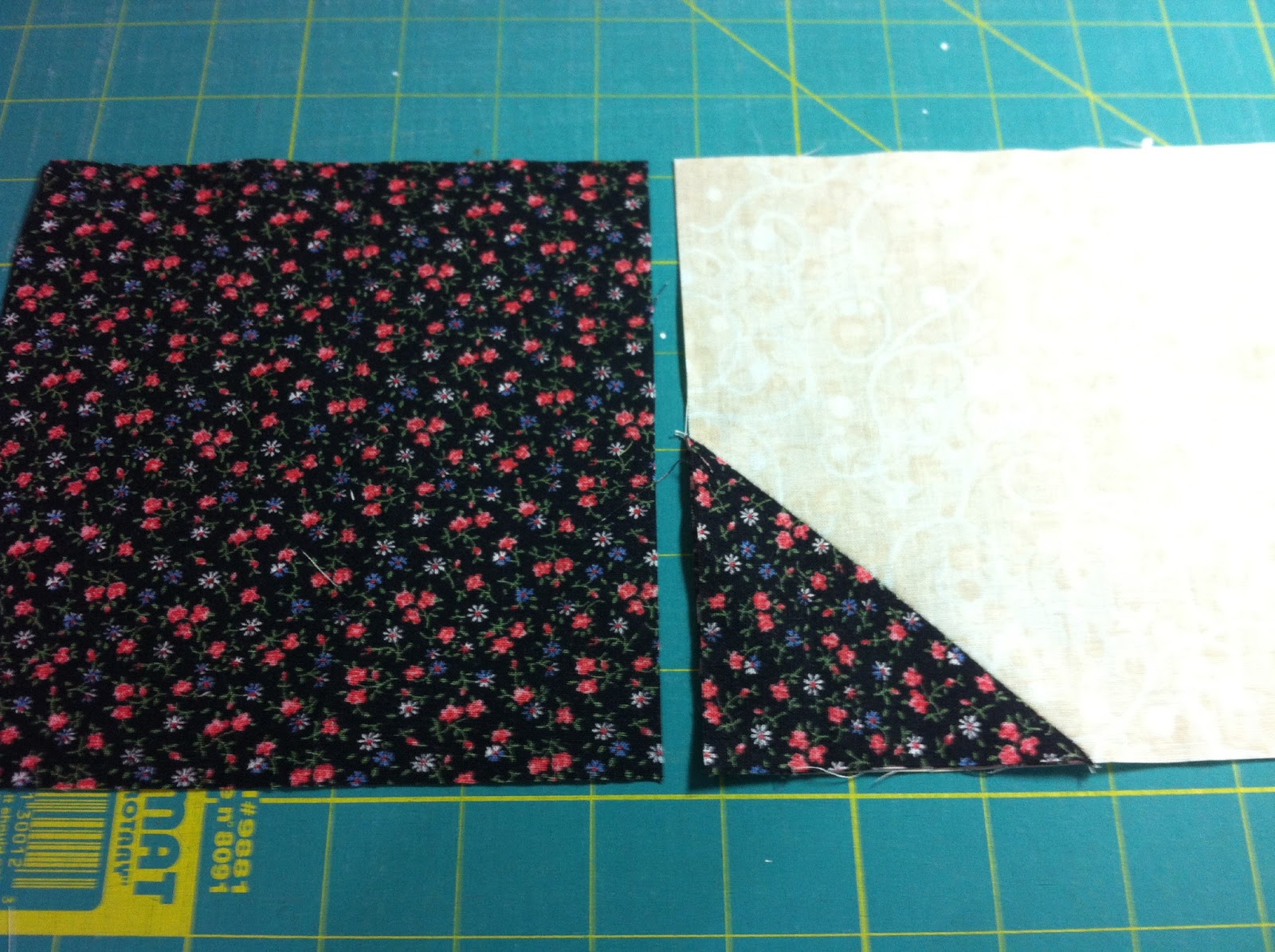 Easy Bow Tie Quilt Block Tutorial