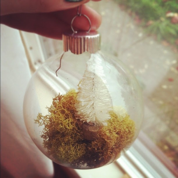 vanilla & lace DIY Terrarium ornaments