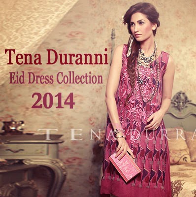 Tena Durrani Eid Dress Collection 2014