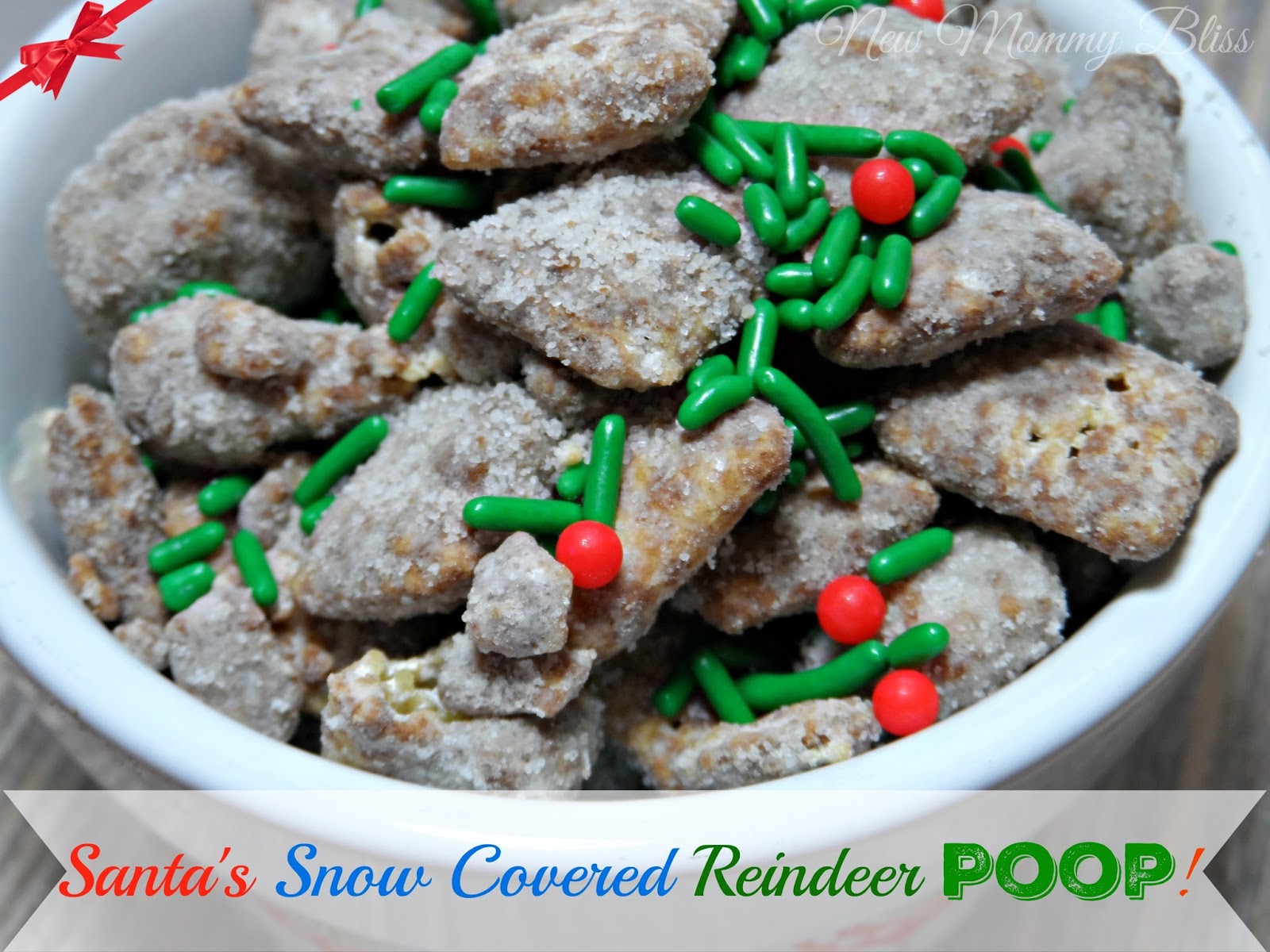 Recipe Santa's Snow Covered Reindeer Poop! New Mommy Bliss