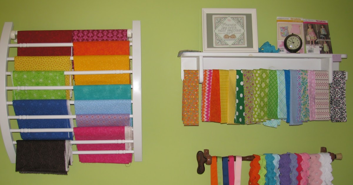 The Creative Habit Fabric Storage