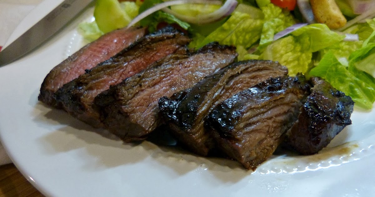 A Squared Red Wine Flank Steak Marinade