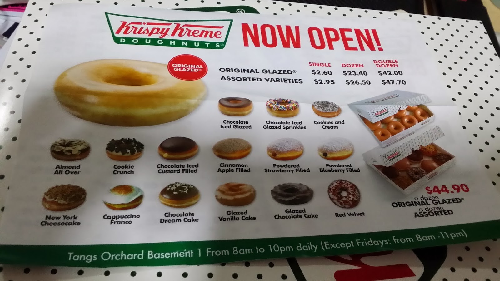 Prices For Krispy Kreme Prices For A Dozen