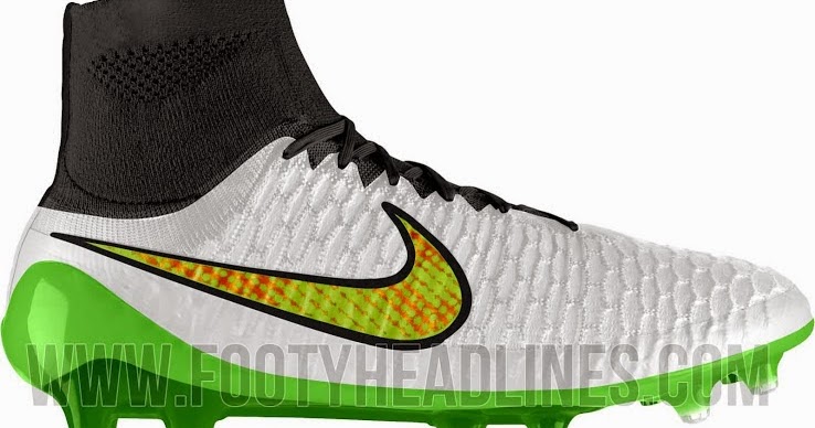 nike magista white and green