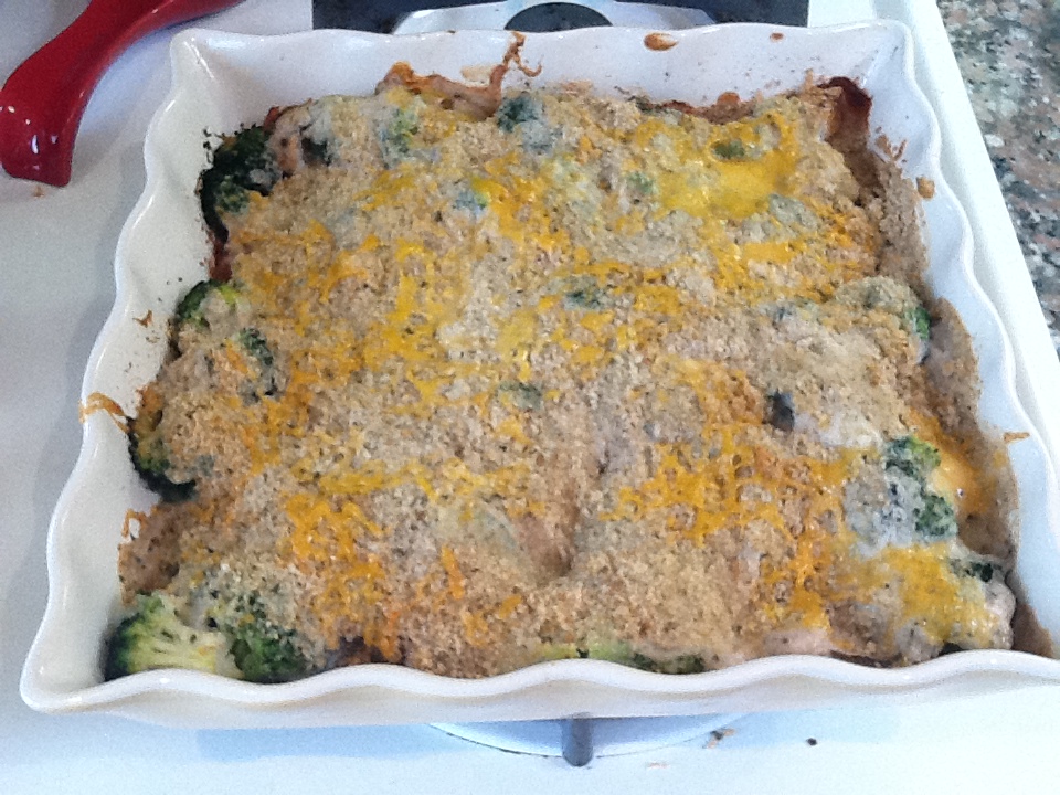 Mommy and Baby food Chicken and Broccoli Casserole