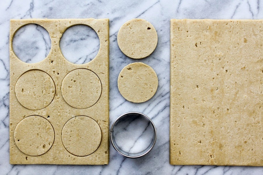 spring sugar cookie sandwiches with nestle toll house rolled and sugar cookie dough sheets