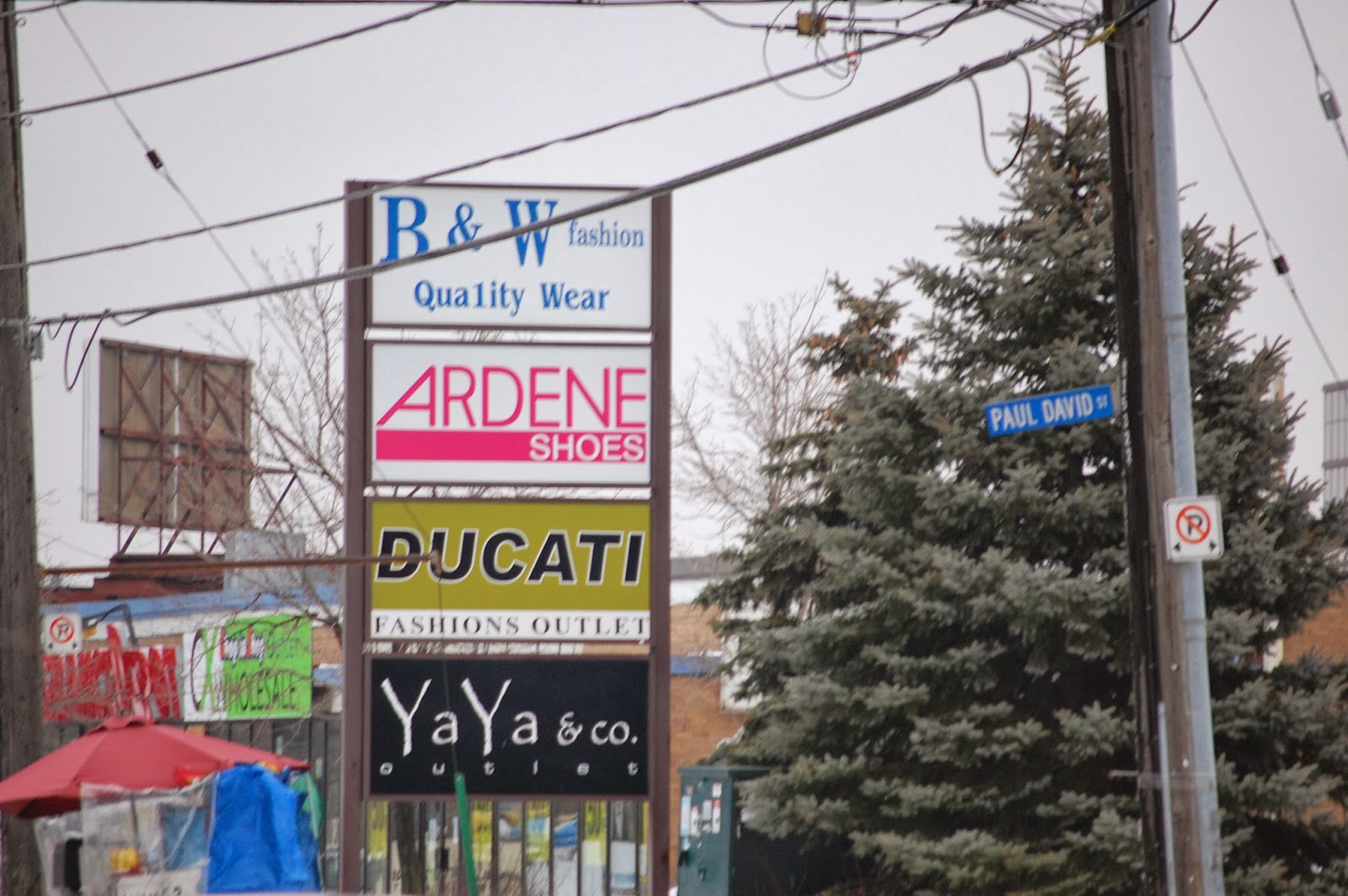 Toronto things Orfus Road stores / shops pictures