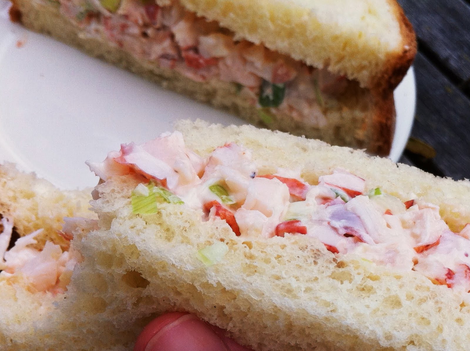FOOD STYLING AND REAL LIFE Lobster Sandwich