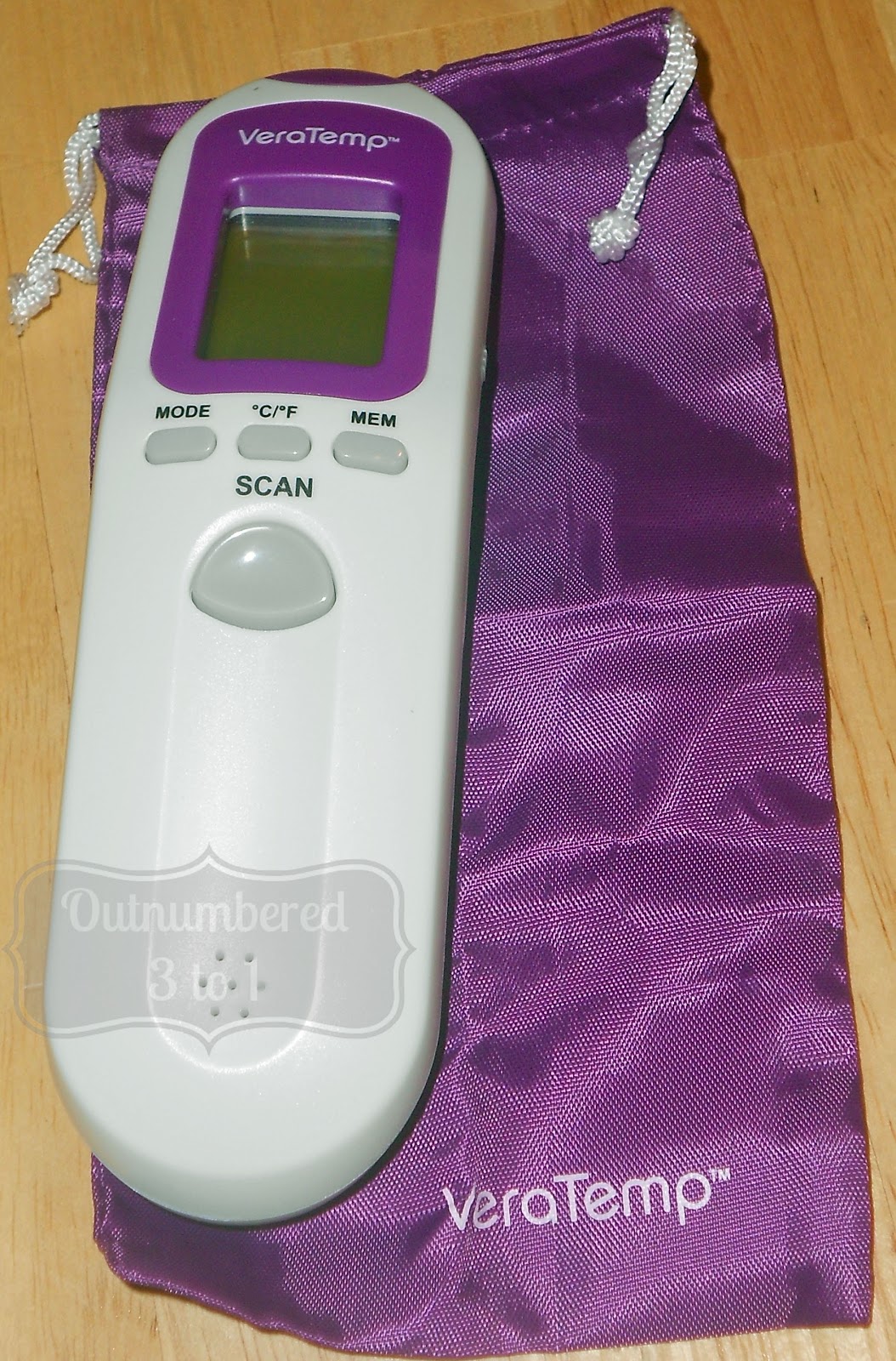 Bump Ahead VeraTemp NonContact Thermometer Review Outnumbered 3 to 1