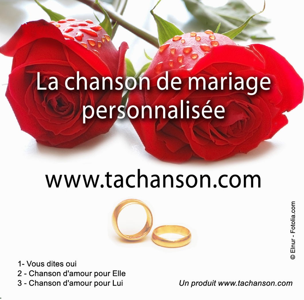 la chanson personnalisée La musique de mariage personnalisée pour un moment unique