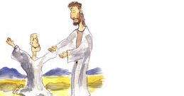 jesus heals leper