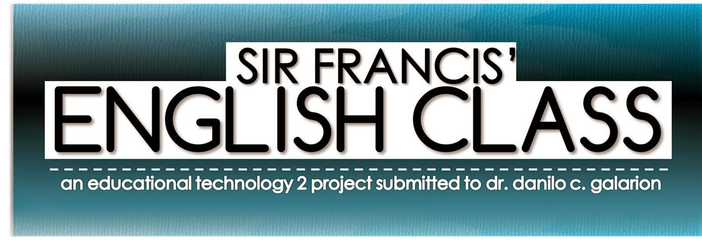 Sir Francis' English Class