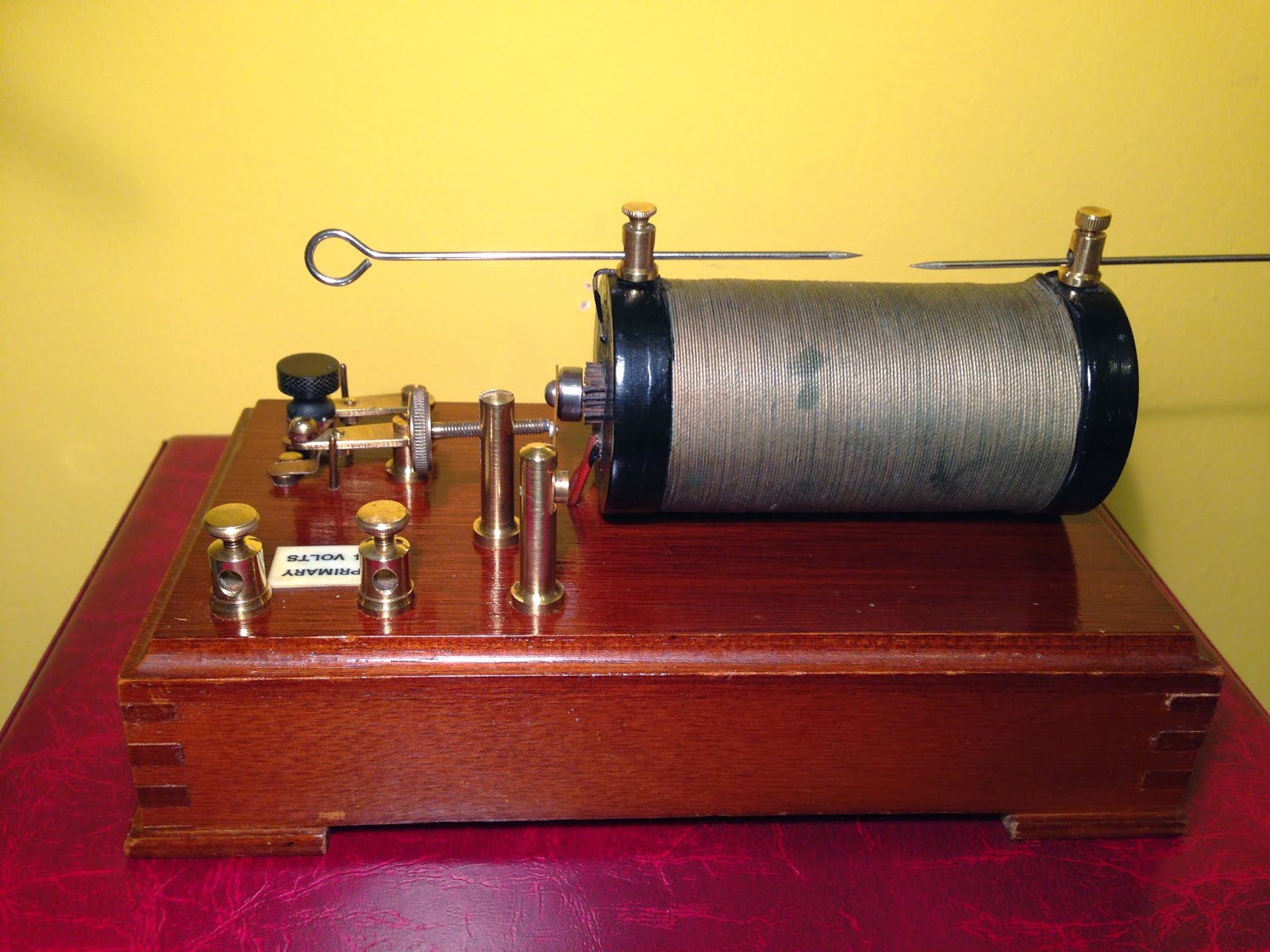 How To Do Restoring Ruhmkorff induction coil.