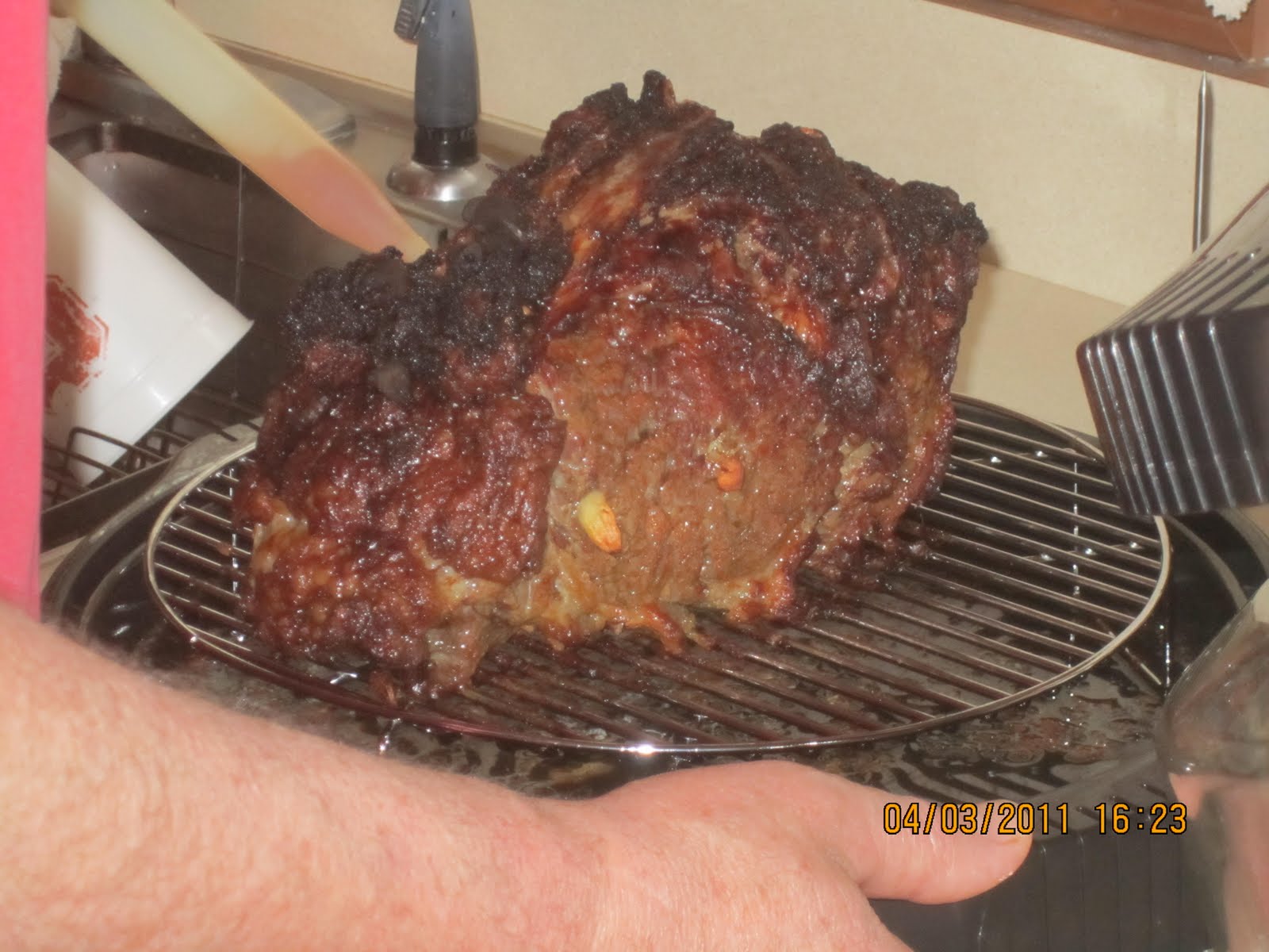 Food A GoGo! NuWave Style Prime Rib!