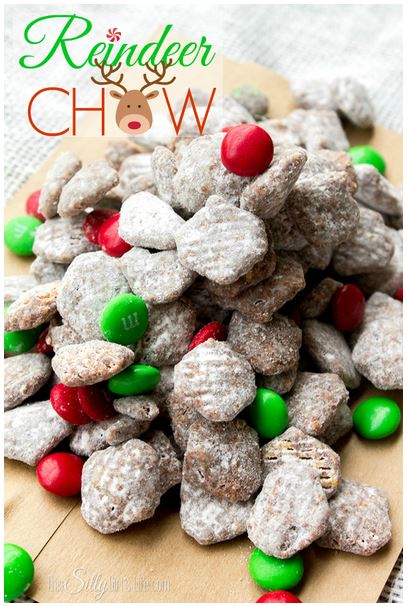 reindeer+chow+muddy+buddies | 20 Festive Holiday Treats | 57 |