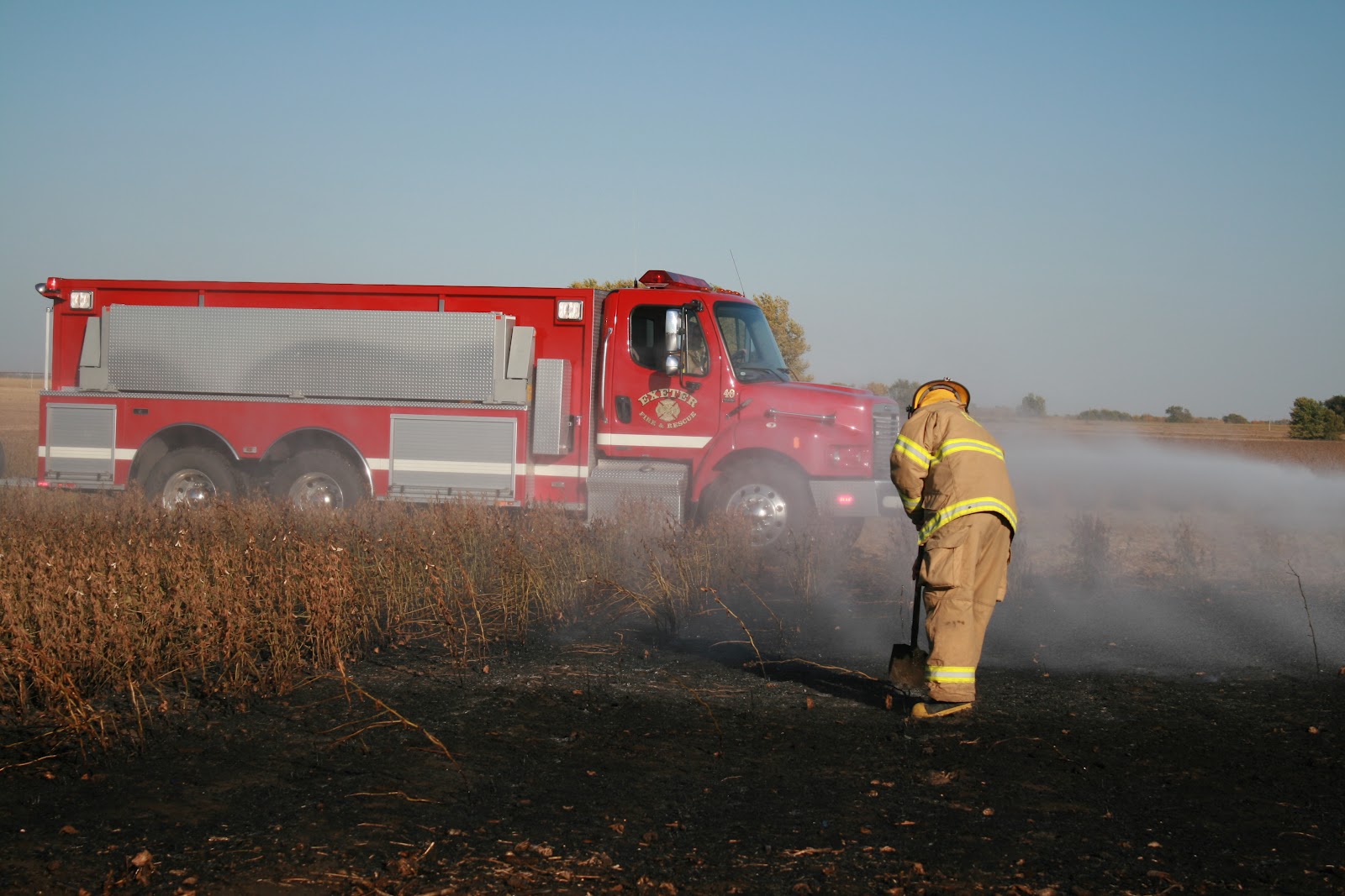 Village of Exeter Exeter Volunteer Fire Department Responds to Combine
