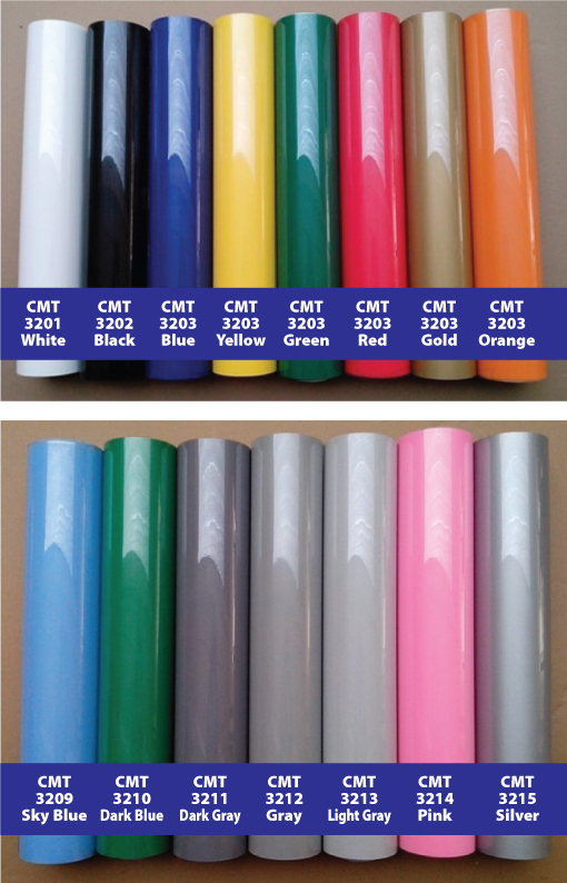 Craft Magic Global Marketing PVC Hot Flex Heat Press Vinyl