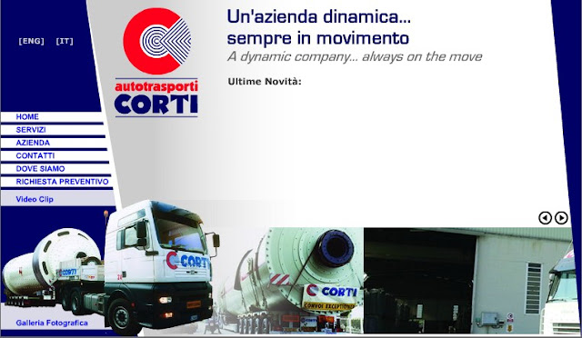 Web Site Corti Autotrasporti