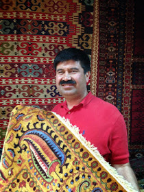 samarkand silk carpets, uzbekistan silk carpets, uzbekistan art craft tours