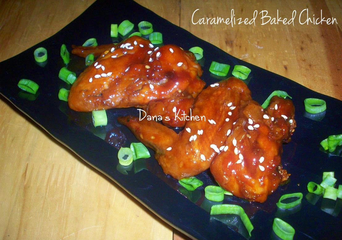 Dana's Kitchen Caramelized Baked Chicken