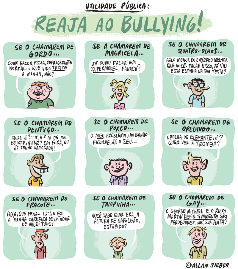Bully: No Bullying: È alvo de bullying? Respostas para as