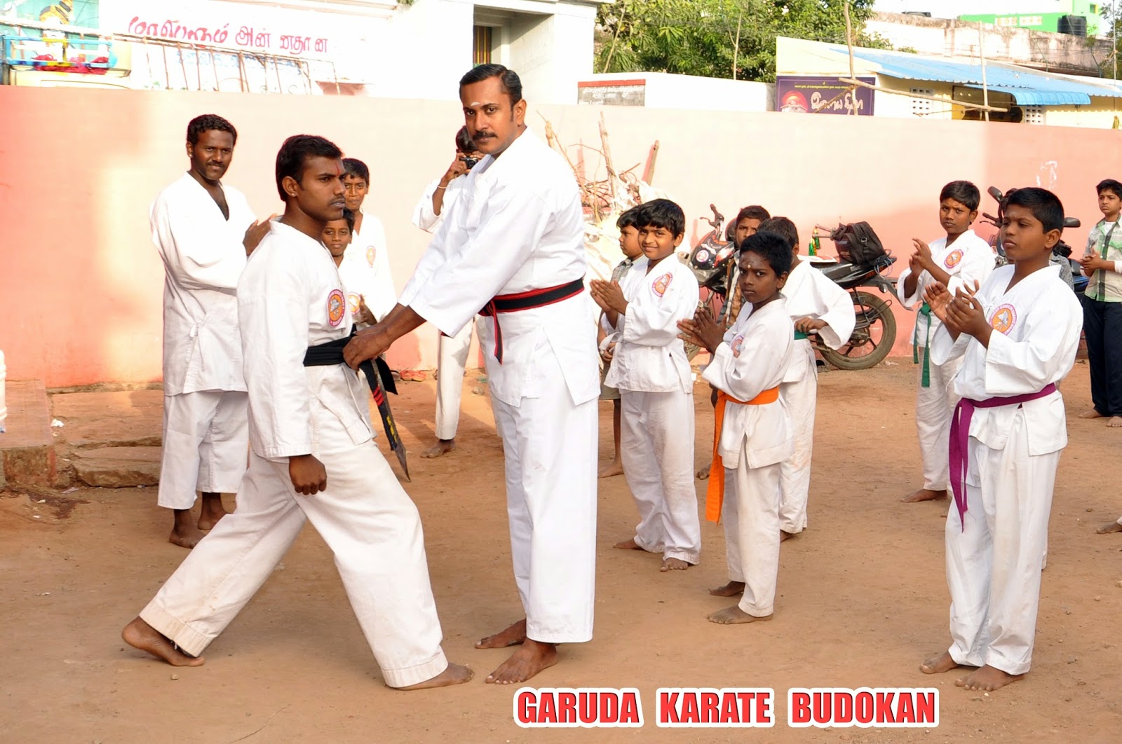Garuda Karate Budokan Garuda Karate School Senior Master. Karate Kannan Black Belt 3rd DAN