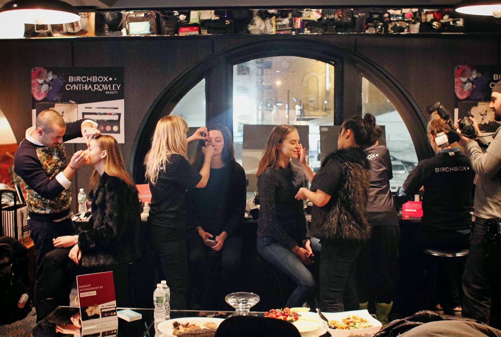 The Makeup Examiner: Backstage at Cynthia Crowley