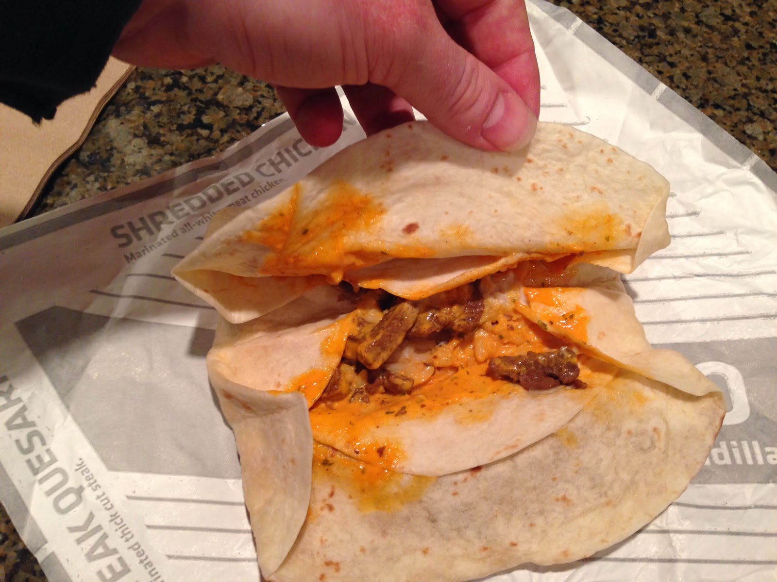You Care What We Think Quesarito from Taco Bell Eden Prairie, MN