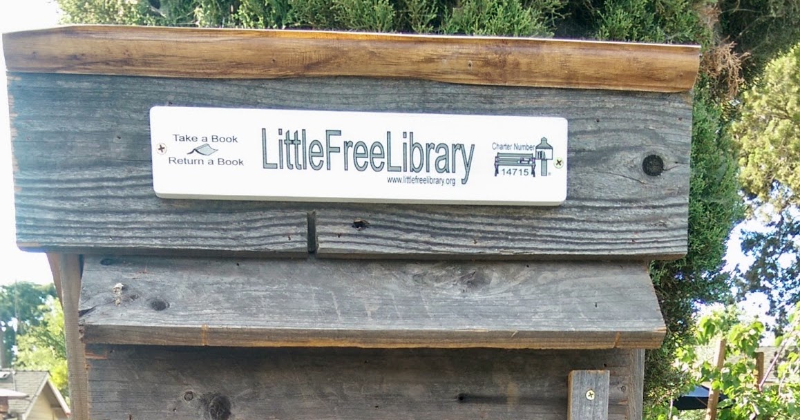 Captivated Reader Little Free Library in Livermore, California