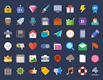 20+ Icon Vector Set Untuk Design Grafis