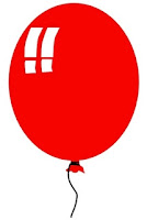 Red balloon clip art