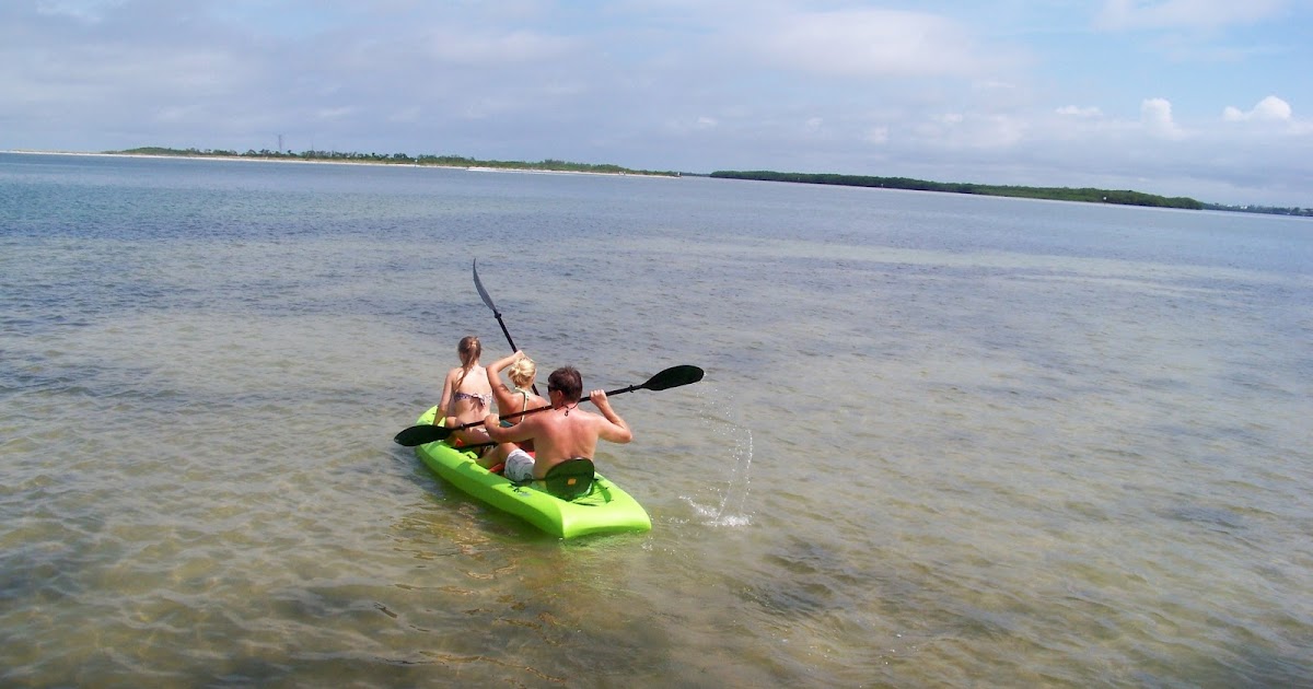 Driving Three Prince Girls Maiden Voyage of new Kayak at Fort Desoto...