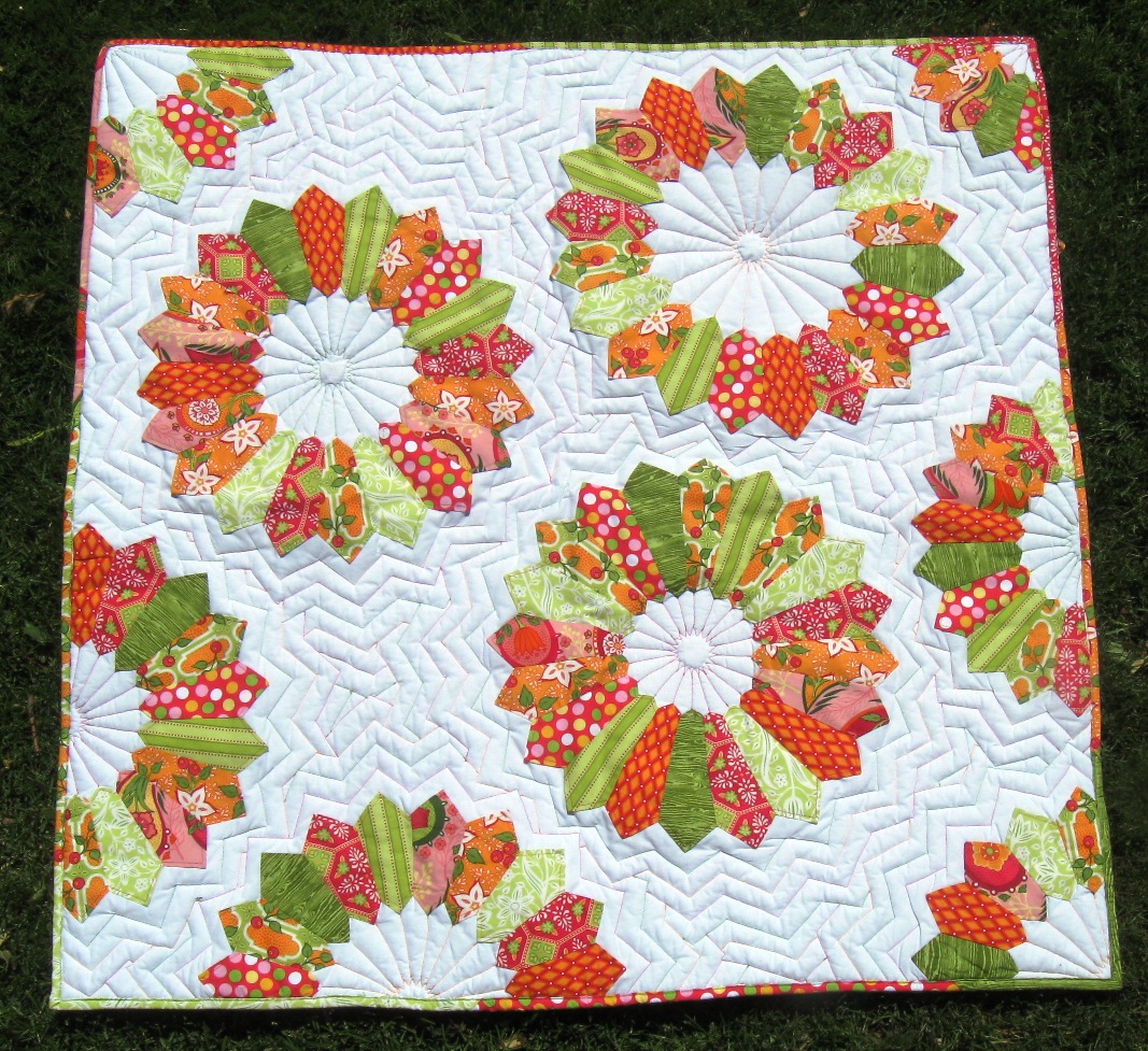 Happy Quilting Double Dresden Delight EZ Dresden Challenge