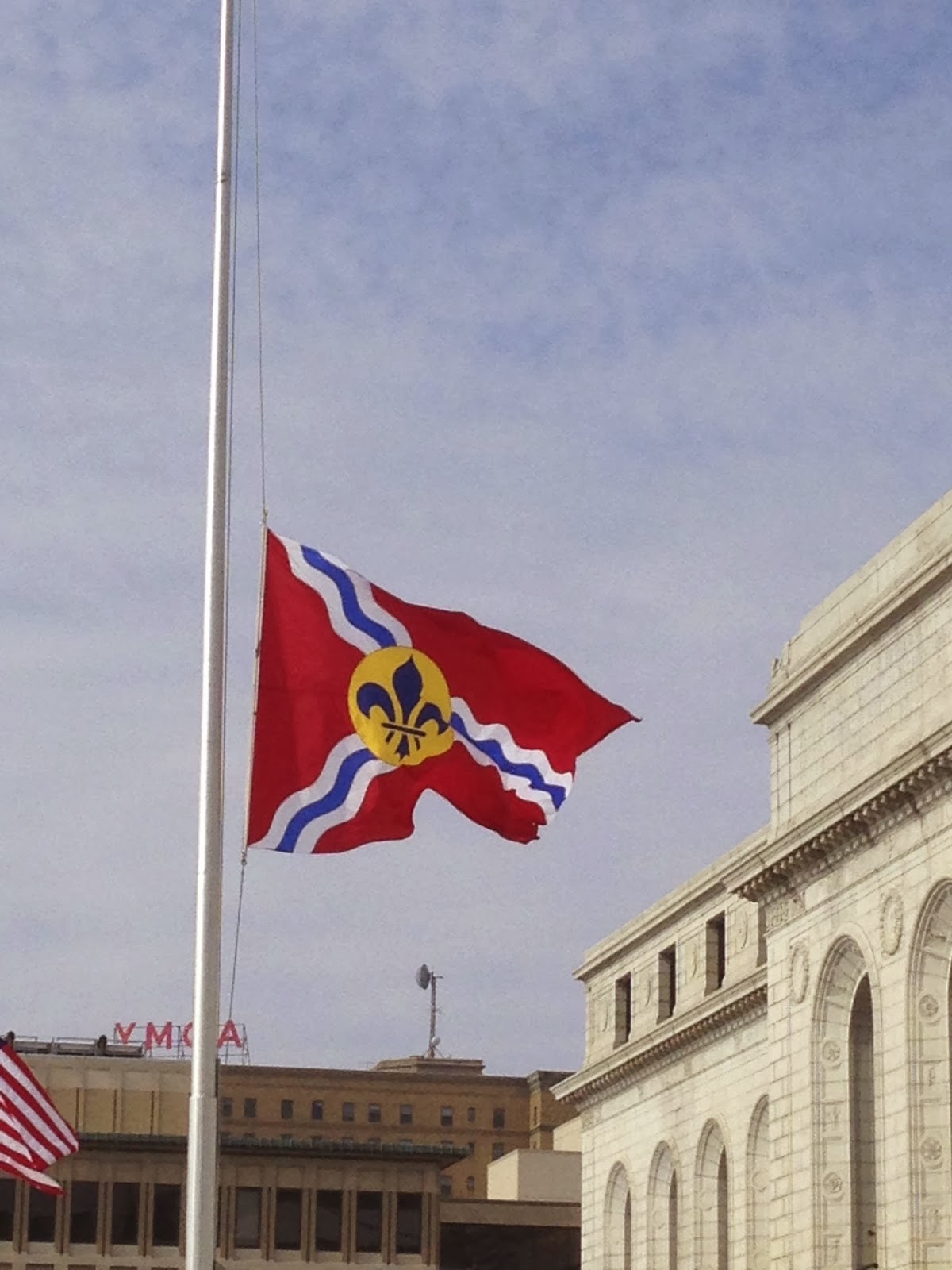 Three Flags, The flags of the City of St. Louis, the United…