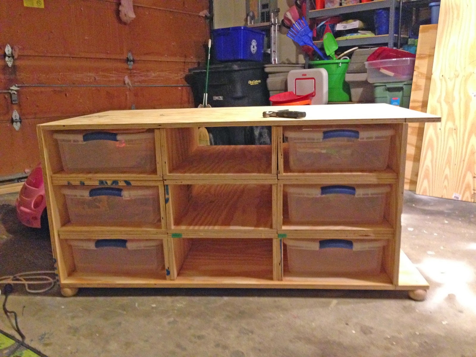 From A to Being DIY Toddler Storage Beds