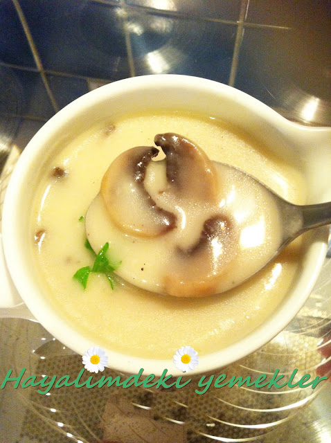 Mantar Çorbası Tarifi,resimli Mantar Çorbası nasıl yapilir