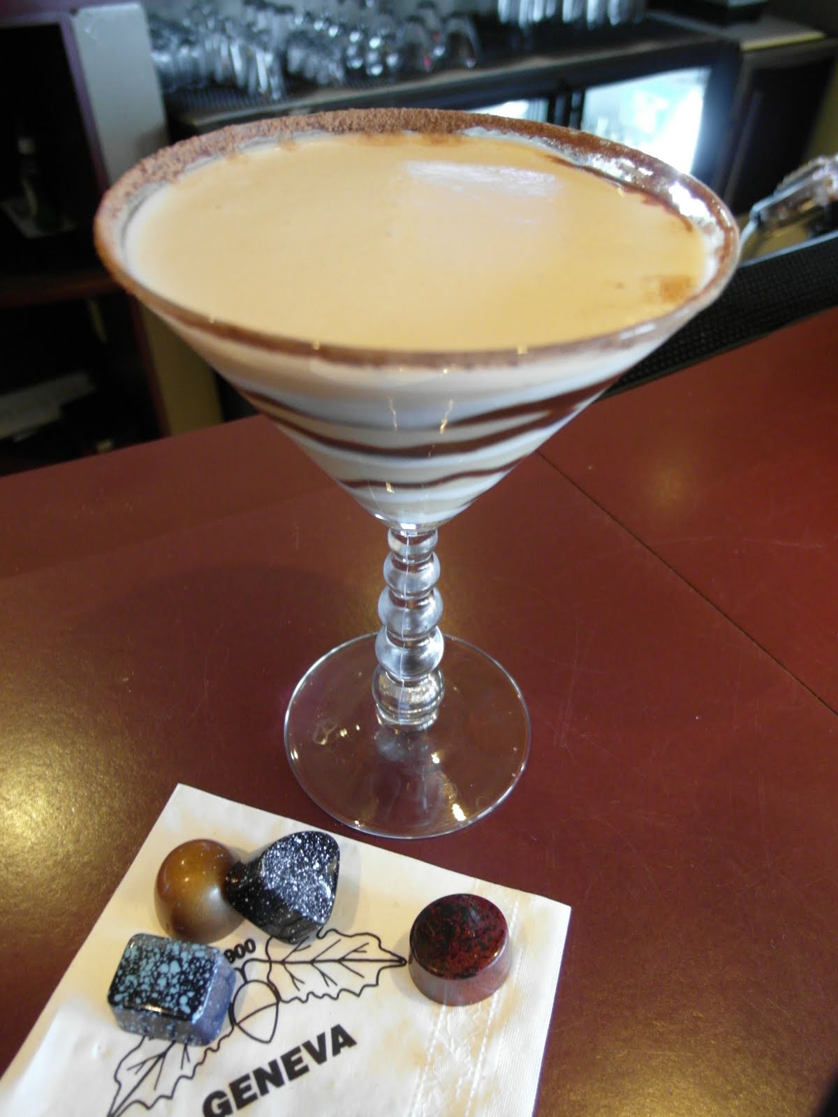 Henrietta's House Happy Hour 24 Chocolate Caramel Martinis