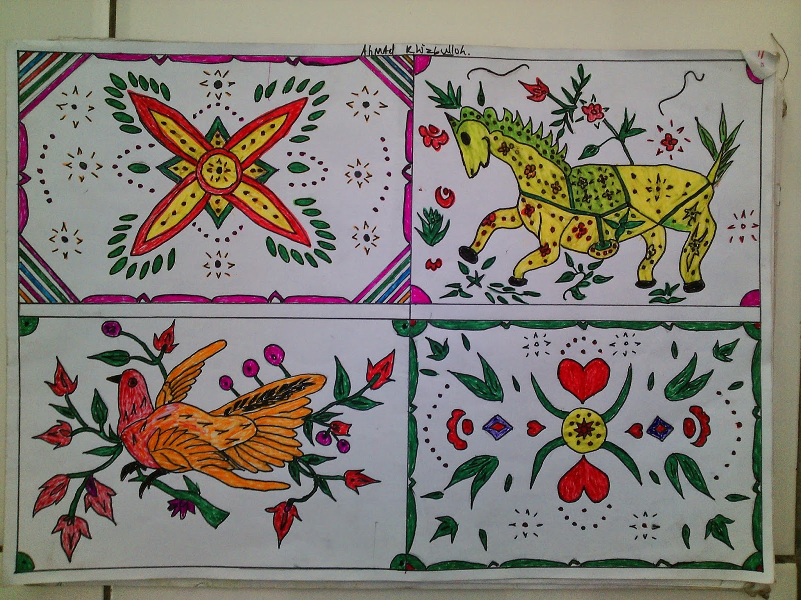 Gambar Fath Niswah Apluss Neh Hasil Karya Ragam Hias Part 2 di Rebanas