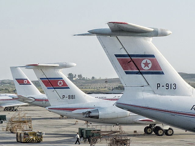 The world's only one-star airline: Koryo. Kind of like United. Il-76, Il-62 & Tu-204