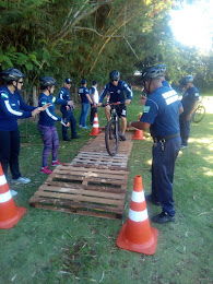 Unidades de Policiamento com Bicicleta á aplicação da lei sobre duas rodas.